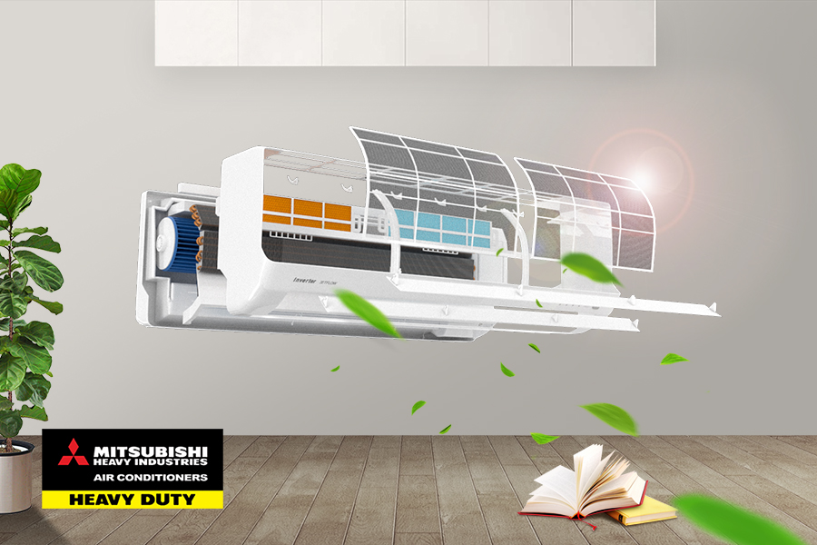 CHỨC NĂNG LỌC KHUẨN CỦA MÁY LẠNH MITSUBISHI HEAVY